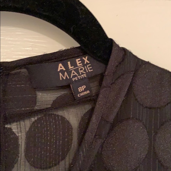 Black Polka Dot Dress - Picture 5 of 7